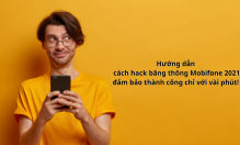 Thủ thuật hack băng thông Data 4G Mobifone an toàn nhất 2021