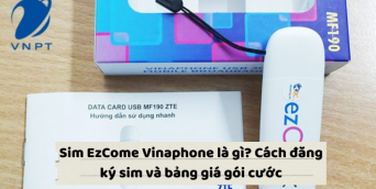 Sim EzCom Vinaphone là gì? Các gói cước EZcom của Vina được mua nhiều nhất 2022